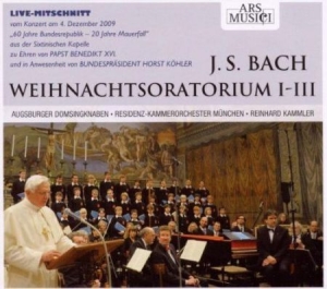 Augsburger Domsingknaben/Kammler - Bach:Weihnachtsoratorium I-Iii i gruppen CD / Övrigt hos Bengans Skivbutik AB (3042839)