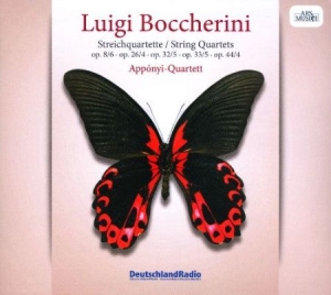 Appënyi-Quartett - Boccherini: Streichquartette i gruppen CD / Pop hos Bengans Skivbutik AB (3042908)