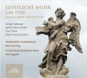 Freiburger Domkapelle/Hug/Concilium - Geistliche Musik Um 1750 i gruppen CD / Pop hos Bengans Skivbutik AB (3042958)
