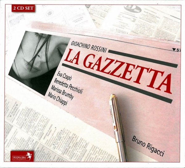 Czapo/Peccioli/Rigacci - Rossini: La Gazzetta i gruppen CD / Toppsäljare hos Bengans Skivbutik AB (3043195)