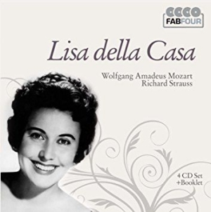 Della Casa Lisa - Mozart/Strauss i gruppen CD / Pop hos Bengans Skivbutik AB (3043291)