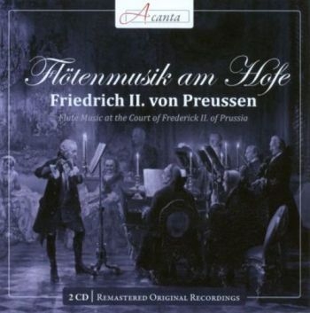 Friedrich Ii Von Preußen - Flötenmusik Am Hofe i gruppen CD / Toppsäljare hos Bengans Skivbutik AB (3043325)