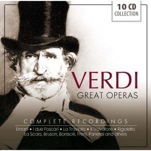Blandade Artister - Verdi: Great Operas i gruppen CD / Pop hos Bengans Skivbutik AB (3043349)