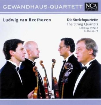 Gewandhaus-Quartett - Beethoven:Streichq.E Moll Op59 i gruppen CD / Toppsäljare hos Bengans Skivbutik AB (3043416)