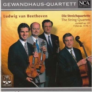 Gewandhaus-Quartett - Beethoven: Streichquartette i gruppen CD / Pop hos Bengans Skivbutik AB (3043417)