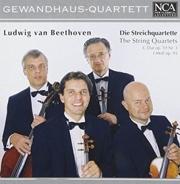 Gewandhaus-Quartett - Beethoven: Streichquart. C-Dur i gruppen CD / Toppsäljare hos Bengans Skivbutik AB (3043418)