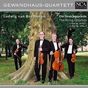 Gewandhaus-Quartett - Beethoven: Streichquart. Op.18 i gruppen CD / Toppsäljare hos Bengans Skivbutik AB (3043422)