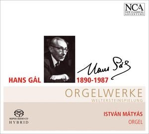 Matyas Istvan - Hans Gál: Orgelwerke i gruppen MUSIK / SACD / Pop hos Bengans Skivbutik AB (3043443)