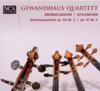 Gewandhaus-Quartett - Mendessohn: Streichquartette i gruppen CD / Toppsäljare hos Bengans Skivbutik AB (3043444)