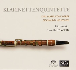 Ensemble Les Adieux/Hoeprich Eric - Weber/ Neukomm:Klarinettenquint i gruppen CD / Pop hos Bengans Skivbutik AB (3043450)