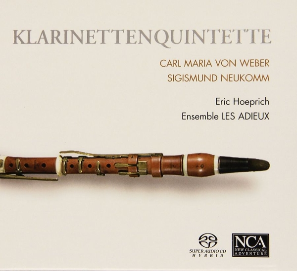 Ensemble Les Adieux/Hoeprich Eric - Weber/Neukomm:Klarinettenquint i gruppen CD / Toppsäljare hos Bengans Skivbutik AB (3043450)
