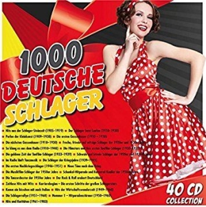 Blandade Artister - 1000 Deutsche Schlager i gruppen CD / Pop hos Bengans Skivbutik AB (3043529)