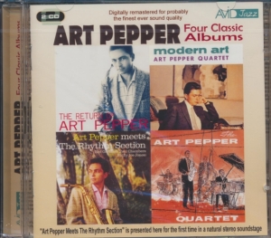 Art Pepper - Four Classic Albums i gruppen CD / Jazz hos Bengans Skivbutik AB (3043867)