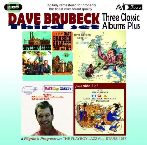 Dave Brubeck - Three Classic Albums Plus i gruppen CD / Jazz,Pop-Rock hos Bengans Skivbutik AB (3043910)