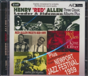 Allen Henry 'Red' - Allen - Three Classic Albums P i gruppen CD / Jazz hos Bengans Skivbutik AB (3043954)