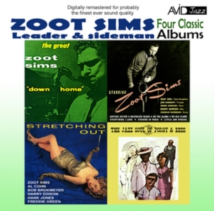 Zoot Sims - Four Classic Albums i gruppen CD / Jazz hos Bengans Skivbutik AB (3043965)
