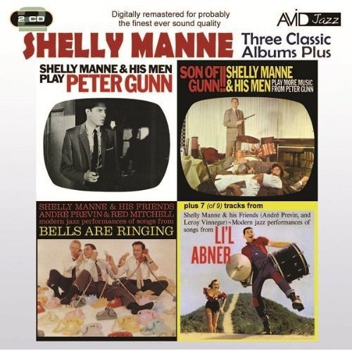 Shelly Manne - Three Classic Albums Plus i gruppen CD / Jazz/Blues hos Bengans Skivbutik AB (3044048)