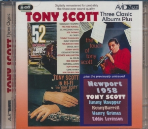 Tony Scott - Three Classic Albums Plus i gruppen ÖVRIGT / Övrigt / aub hos Bengans Skivbutik AB (3044078)