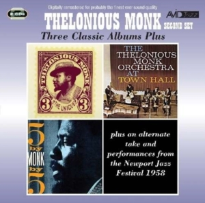 Monk Thelonious - Three Classic Albums Plus i gruppen CD / Jazz,Pop-Rock hos Bengans Skivbutik AB (3044108)