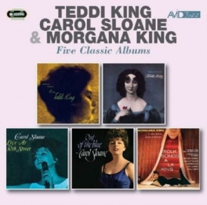 King Teddi/Carol Sloane/Morgana Kin - Five Classic Albums i gruppen CD / Jazz/Blues hos Bengans Skivbutik AB (3044131)