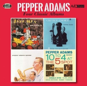 Adams Pepper - Adams - Four Classic Albums i gruppen CD / Jazz hos Bengans Skivbutik AB (3044141)