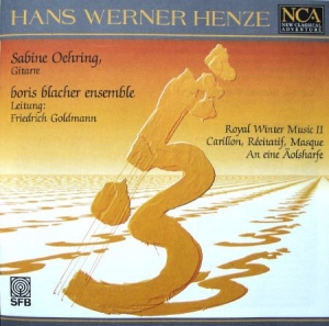 Oehring/Boris Blacher Ensemble/Gold - Henze: Royal Winter Music 2 i gruppen CD / Pop hos Bengans Skivbutik AB (3044178)