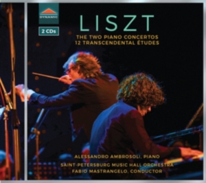 Liszt Franz - Two Piano Concertos & 12 Trascenden i gruppen Externt_Lager / Naxoslager hos Bengans Skivbutik AB (3045067)