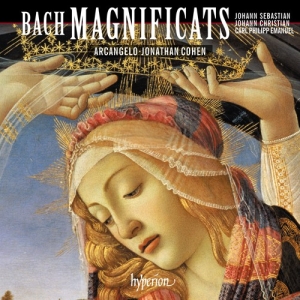 Bach J S Bach J C Bach C P E - Magnificats i gruppen Externt_Lager / Naxoslager hos Bengans Skivbutik AB (3049470)
