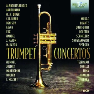Blandade Artister - Trumpet Concertos (10 Cd) i gruppen CD / Klassiskt hos Bengans Skivbutik AB (3049478)