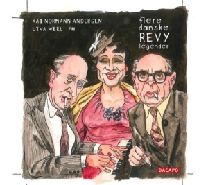 Blandade Artister - Flere Danske Revy Legender i gruppen Externt_Lager / Naxoslager hos Bengans Skivbutik AB (3051533)