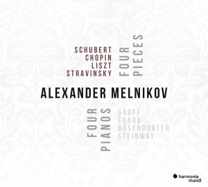 Alexander Melnikov - Four Pieces Four Pianos i gruppen CD / Klassiskt,Övrigt hos Bengans Skivbutik AB (3052047)
