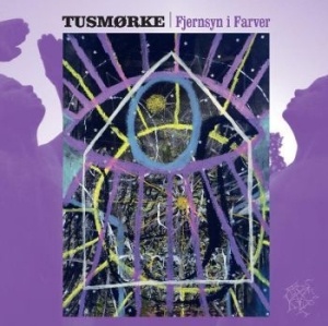 Tusmïrke - Fjernsyn I Farver (Black/Purple) i gruppen VINYL / Hårdrock/ Heavy metal hos Bengans Skivbutik AB (3052599)