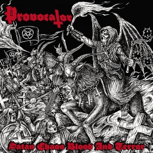 Provocator - Satan, Chaos, Blood And Terror i gruppen CD / Hårdrock hos Bengans Skivbutik AB (3065240)