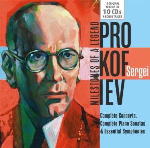 Prokofiev Sergei - Milestones Of A Legend i gruppen CD / Pop-Rock hos Bengans Skivbutik AB (3071612)