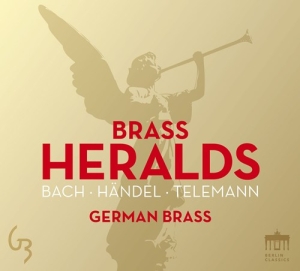 Bach J S Handel G F Telemann G - Brass Heralds i gruppen Externt_Lager / Naxoslager hos Bengans Skivbutik AB (3075222)