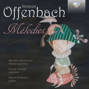 Offenbach Jacques - Mélodies i gruppen Externt_Lager / Naxoslager hos Bengans Skivbutik AB (3098857)