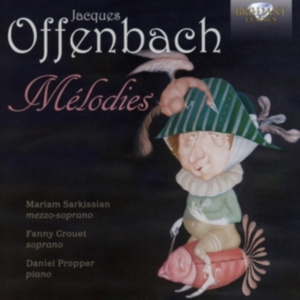 Offenbach Jacques - Mélodies i gruppen Externt_Lager / Naxoslager hos Bengans Skivbutik AB (3098857)