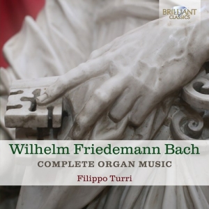 Bach W F - Complete Organ Music i gruppen Externt_Lager / Naxoslager hos Bengans Skivbutik AB (3098858)