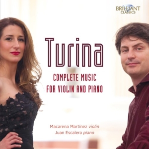 Turina Joaquin - Complete Music For Violin And Piano i gruppen Externt_Lager / Naxoslager hos Bengans Skivbutik AB (3098860)