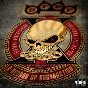 Five Finger Death Punch - A Decade Of Destruction i gruppen Hårdrock,Pop-Rock hos Bengans Skivbutik AB (3110182)