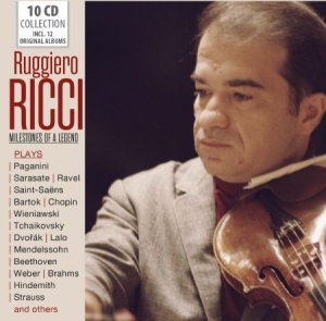 Ruggiero Ricci - Milestones Of A Legend i gruppen CD / Pop hos Bengans Skivbutik AB (3113877)