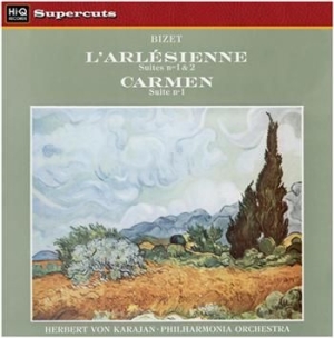 Bizet/L'arlesienne/Carmen Suite No. - Von Karajan/Philharmonia Orchestra i gruppen VINYL / Pop-Rock hos Bengans Skivbutik AB (3115816)