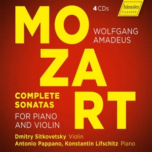 Mozart W A - Complete Violin Sonatas (4 Cd) i gruppen Externt_Lager / Naxoslager hos Bengans Skivbutik AB (3117683)