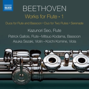 Beethoven Ludwig Van - Works For Flute, Vol. 1 i gruppen Externt_Lager / Naxoslager hos Bengans Skivbutik AB (3117687)