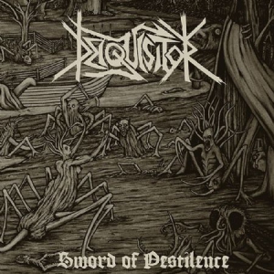 Deiquisitor - Sword Of Pestilence (Clear Vinyl) i gruppen VINYL / Hårdrock/ Heavy metal hos Bengans Skivbutik AB (3118408)