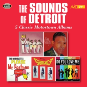 Blandade Artister - Sounds Of Detroit i gruppen CD / RnB-Soul hos Bengans Skivbutik AB (3125088)
