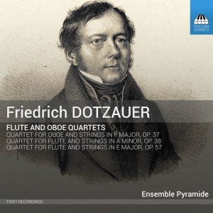 Dotzauer Friedrich - Flute And Oboe Quartets i gruppen Externt_Lager / Naxoslager hos Bengans Skivbutik AB (3127090)