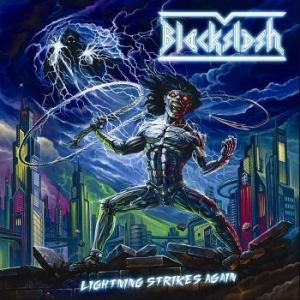 Blacklash - Lightning Strikes Again i gruppen CD / Hårdrock/ Heavy metal hos Bengans Skivbutik AB (3186838)