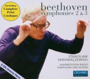 Beethoven - Sym.2+3 i gruppen Externt_Lager / Naxoslager hos Bengans Skivbutik AB (3187153)