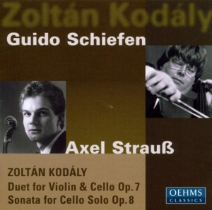 Kodály Zoltán - Duo & Sonata For Cello Solo i gruppen CD / Klassiskt hos Bengans Skivbutik AB (3187220)